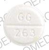 Atenolol 50 mg GG 263 Front