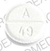Pill A 49 LL White Round is Atenolol
