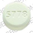 Atenolol 100 mg 5778 DAN 100 Back