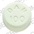 Pill 5778 DAN 100 White Round is Atenolol