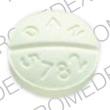 Atenolol and chlorthalidone 50 mg / 25 mg DAN 5782 Front