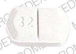 Serzone 100 mg BMS 100 32 Back