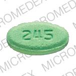 Pill MYLAN 245 Green Oval is Bumetanide