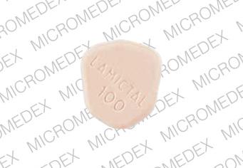 Lamictal 100 mg LAMICTAL 100 Front