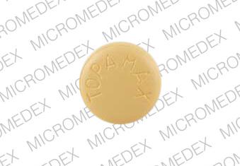 Pill TOPAMAX 100 Yellow Round is Topamax