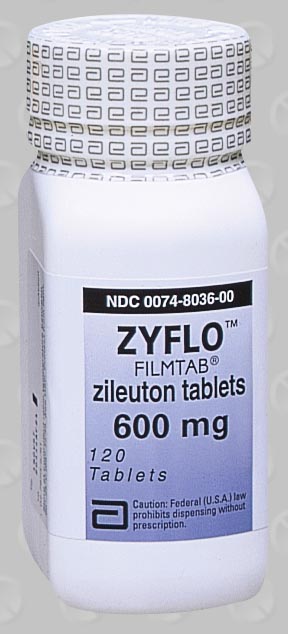 Zyflo 600 mg 600 a ZL Back