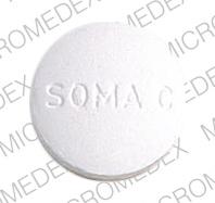 Soma compound 325 mg / 200 mg SOMA C WALLACE 2103 Back