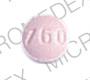 Pill 760 S Pink Round is Sorbitrate