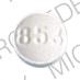 Pill 853 S White Round is Sorbitrate