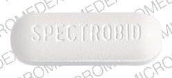 Pill ROERIG 035 SPECTROBID White Oval is Spectrobid