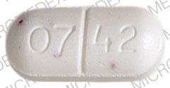 Pill 07 42 PAL is Panmist LA 800 mg / 80 mg