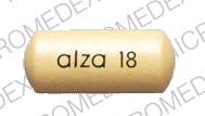 Concerta 18 mg alza 18