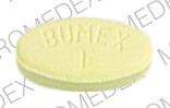 Bumex 1 mg ROCHE BUMEX 1 Front