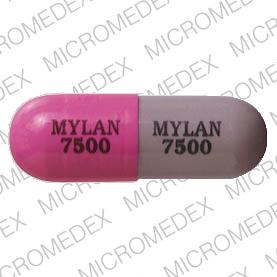 Cefaclor 500 mg MYLAN 7500 MYLAN 7500