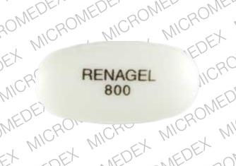 Pill RENAGEL 800 is Renagel 800 mg