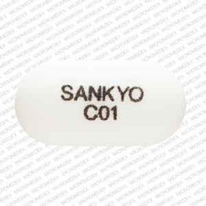 Pill Imprint SANKYO C01 (Welchol 625 mg)