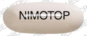 Pill NIMOTOP White Capsule/Oblong is Nimotop