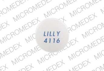 Zyprexa 7.5 mg LILLY 4116 Front