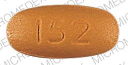 Pill 152 COPLEY Yellow Oval is Berplex plus