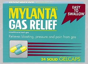 Mylanta gas maximum strength 62.5 mg MYLANTA GAS Back