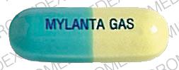 Pill MYLANTA GAS Blue Oval is Mylanta gas maximum strength