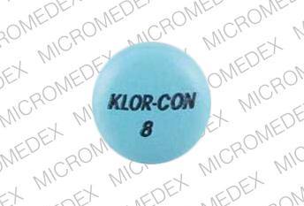 Pill KLOR-CON 8 is Klor-Con 8 8 mEq