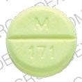 Nadolol 40 mg M 171 Front