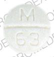 Atenolol and chlorthalidone 50 mg / 25 mg M 63 Front