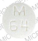 Atenolol and chlorthalidone 100 mg / 25 mg M 64 Front