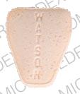 Clorazepate dipotassium 7.5 mg WATSON 836 7.5 Back