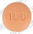 Labetalol hydrochloride 100 mg 100 WARRICK 1602 Back