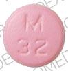 Metoprolol tartrate 50 mg M 32 Front