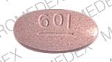 Sinemet CR 25 mg / 100 mg SINEMET CR 601 Back