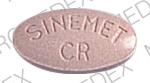 Sinemet CR 25 mg / 100 mg SINEMET CR 601 Front