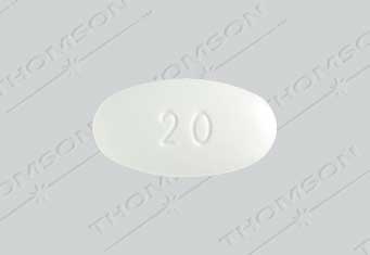 Pill Logo 104 20 is Demadex 20 mg