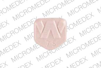 Pill W 75 704 is Effexor 75 mg