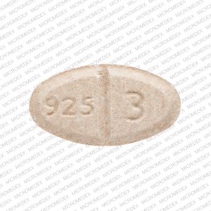 Warfarin sodium 3 mg barr 925 3 Front