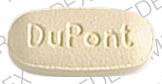 Pill DuPont Yellow Oval is Revia