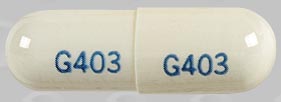 Pill G403 White Capsule/Oblong is Renagel