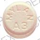 Pill MYLAN A3 Orange Round is Alprazolam