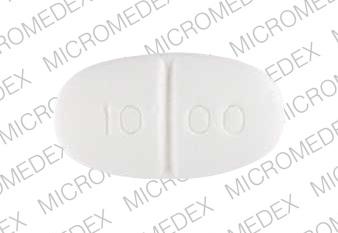 Glucophage 1000 mg BMS 6071 10 00 Front