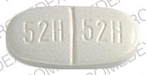Pill 52H 52H Logo White Oval is Micardis