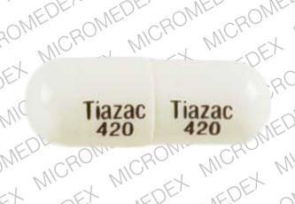 Tiazac 420 mg Tiazac 420 Tiazac 420 Front