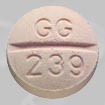 Pill GG 239 Pink Round is Glyburide