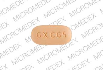 Pill GX CG5 Yellow Capsule/Oblong is Epivir HBV