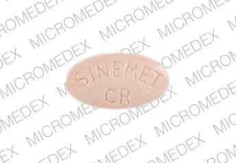 Sinemet CR 50 mg / 200 mg SINEMET CR 521 Back
