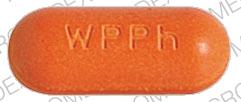 Pill 196 WPPh Orange Elliptical/Oval is Diflunisal