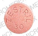 Zestril 30 mg ZESTRIL 30 133 Front