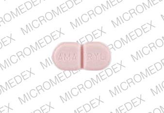 Pill AMA RYL LOGO is Amaryl 1 mg