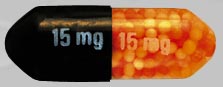Pill 3514 15 mg SB 15 mg Brown & Clear Capsule-shape is Dexedrine Spansule
